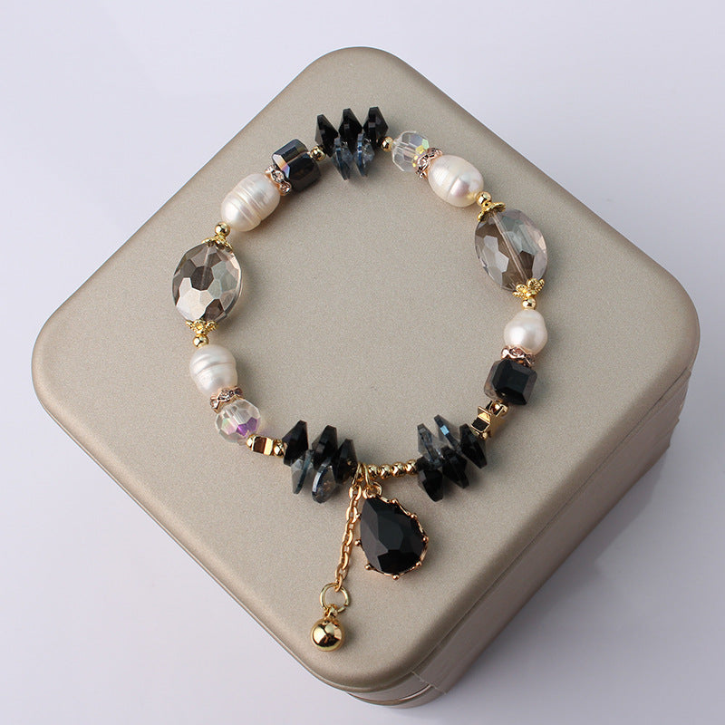 Pearl Crystal Stitching Gentle Women's Bracelet