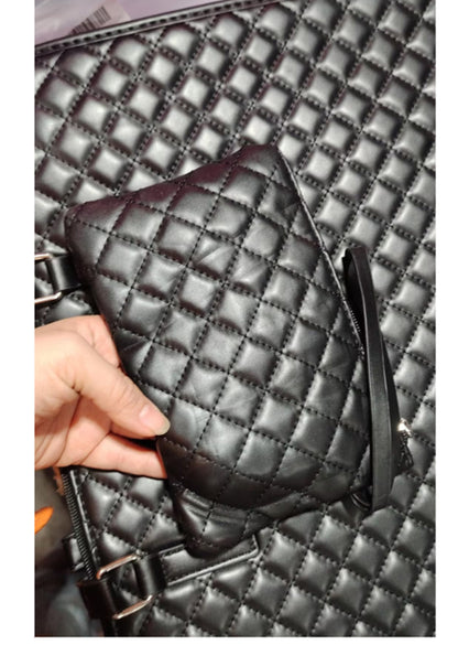 Convenient Commute New Lunch Bag Women's Insulated Lunch Box Women's Leak-proof Large Purse Diagonal Computer Storage
