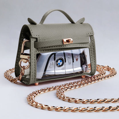 Internet Celebrity Transparent Handbag Cross-body Bag Storage Bag