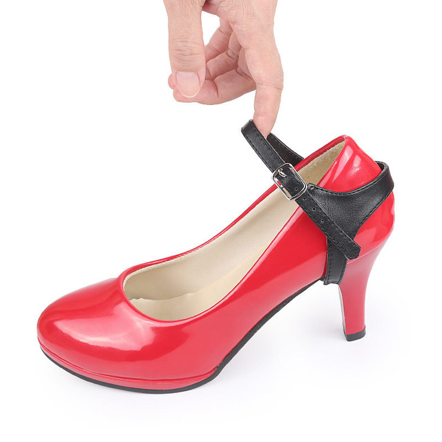 Portable heel strap without heel