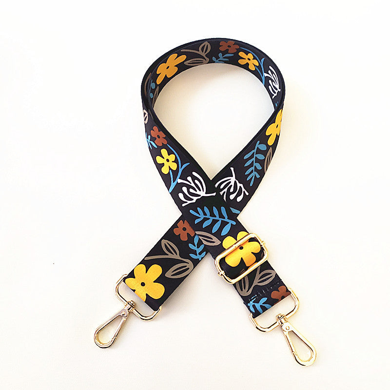 Purse Chain Colorful Wide Shoulder Straps Accessories