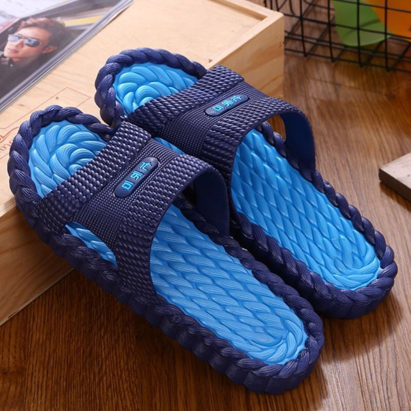 Non-slip Deodorant Slippers Massage Home Slippers
