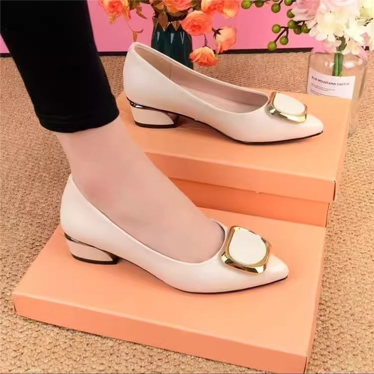 Stylish And Comfortable Womens Low-heeled Shoes