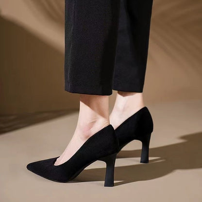 Womens Stylish Pointed-toe High Heels