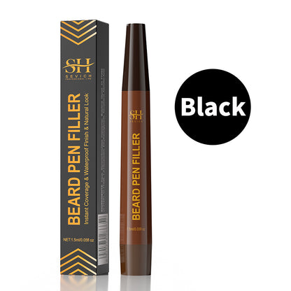Men's Beard Eyebrow Hairline Headline Filler Sweatproof And Waterproof Natural Not Easy To Fade
