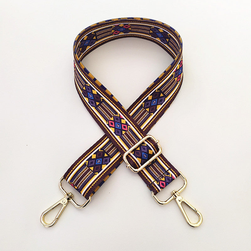 Purse Chain Colorful Wide Shoulder Straps Accessories