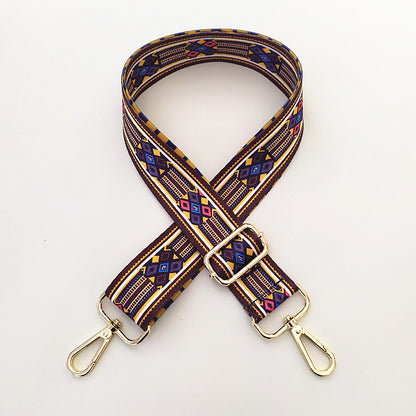 Purse Chain Colorful Wide Shoulder Straps Accessories