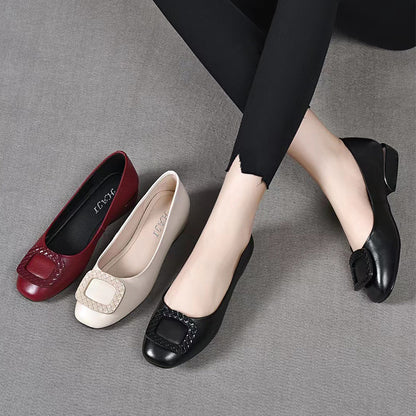 Soft Leather Beef Tendon Soft Bottom Leather Shoes
