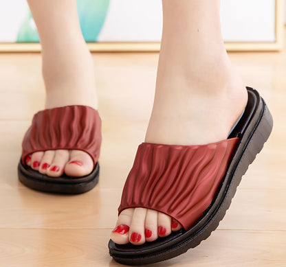 Women's Popular Non-slip Soft Bottom Middle-aged And Elderly Slippers