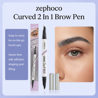 Double-ended Waterproof Eyebrow Pencil