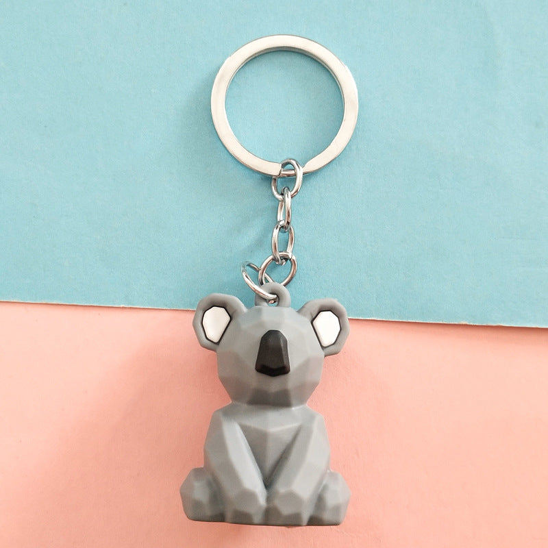 Cut Dinosaur Bag Cute Cartoon Doll Keychain Pendant