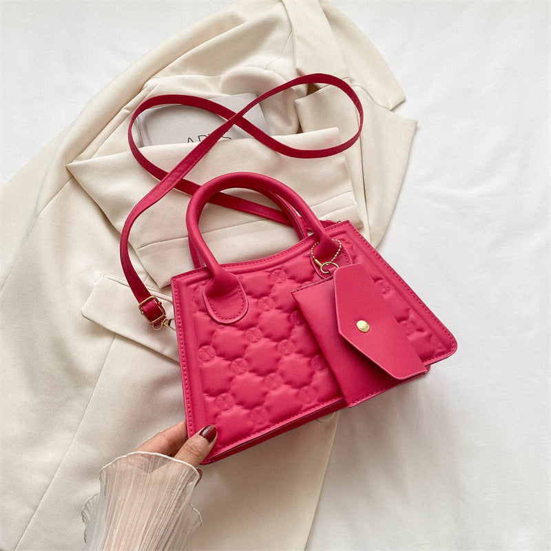 Fashion Simple Small Square Bag Casual Shoulder Bag