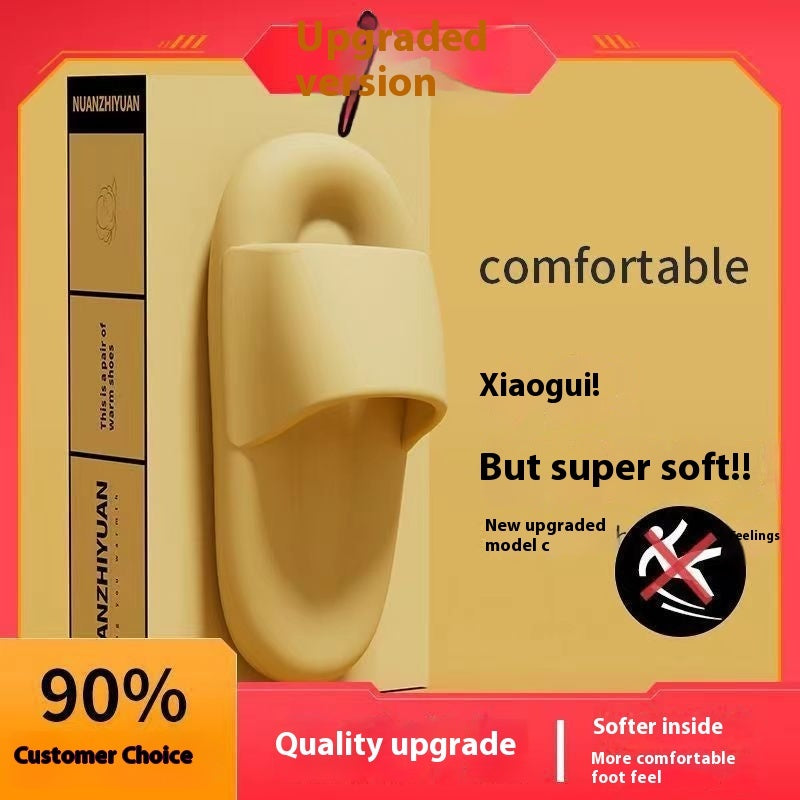 Anti-slip Interior Home Bath Word Couples Sandals
