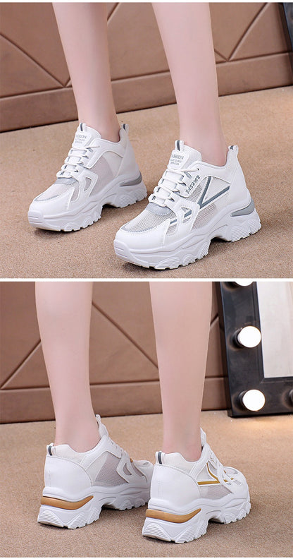 Height Increasing Insole Dad Shoes Casual Sports Platform