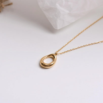 Clavicle Chain Gentle Accessories Titanium Steel Necklace Female Fashion Niche Design All-matching