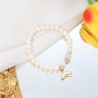 Natural Gentle Fishtail Bracelet For Girls