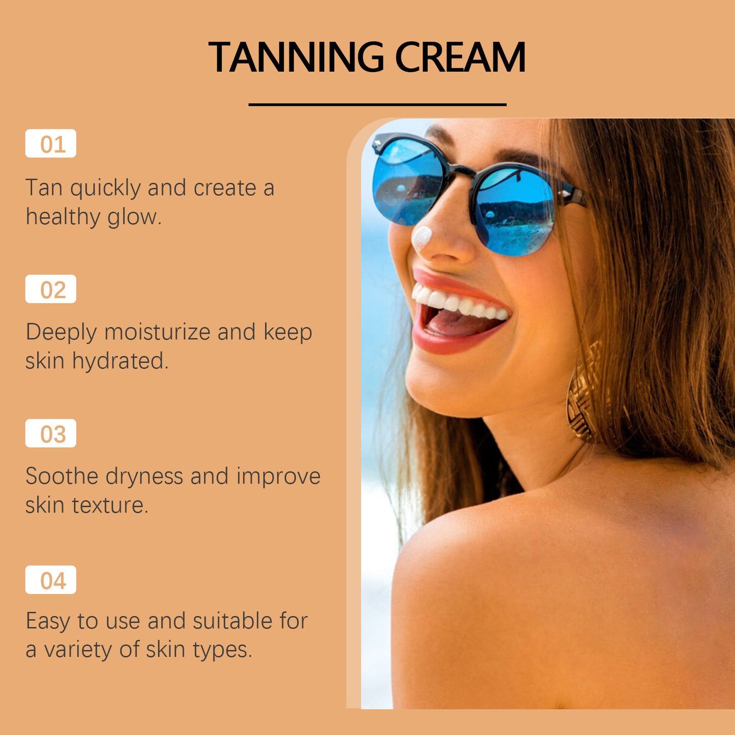 Moisturizing Black Gel Bronze Skin Gentle