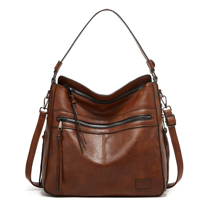 Women's Handbag Fashion Zipper Shoulder Crossbody Bags Casual Commuting Large Capacity Totes
