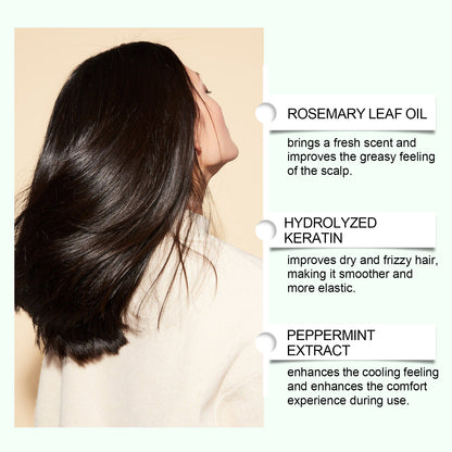 Rosemary Care Gentle Cleansing Nourishing Scalp Natural & Fluffy Shampoo Hair Care