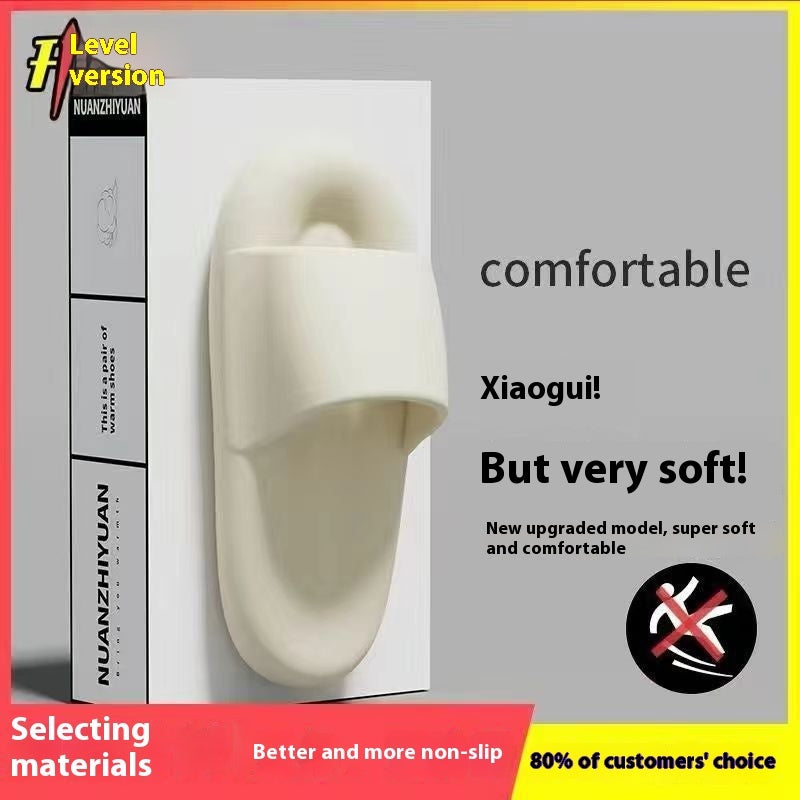 Anti-slip Interior Home Bath Word Couples Sandals