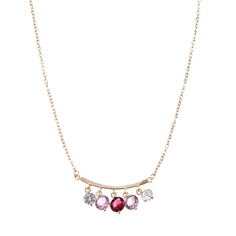 Temperament Gentle Goddess Fashion Smile Necklace