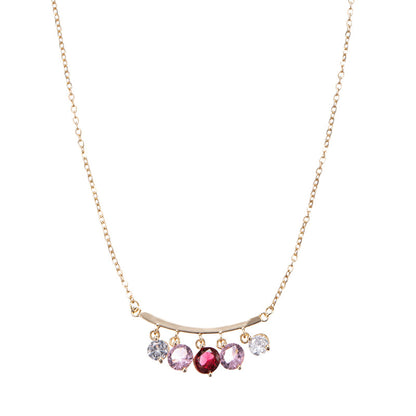 Temperament Gentle Goddess Fashion Smile Necklace