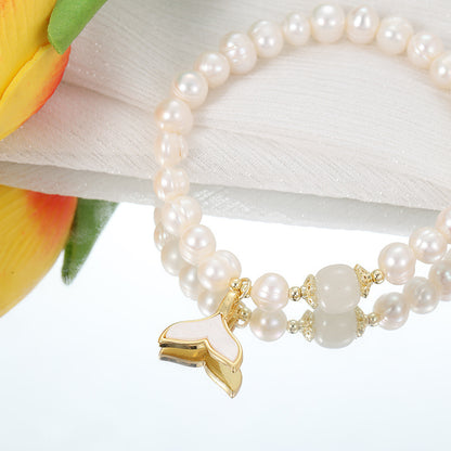 Natural Gentle Fishtail Bracelet For Girls