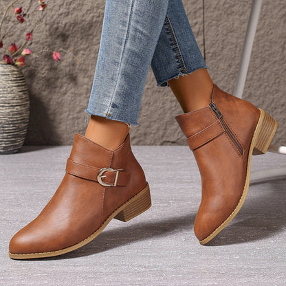 Code Pointed Comfortable Martin Boots In Stock