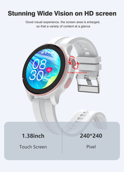 Children's Phone Watch CD Video Call All Netcom Card Smart Photo Location Bracelet